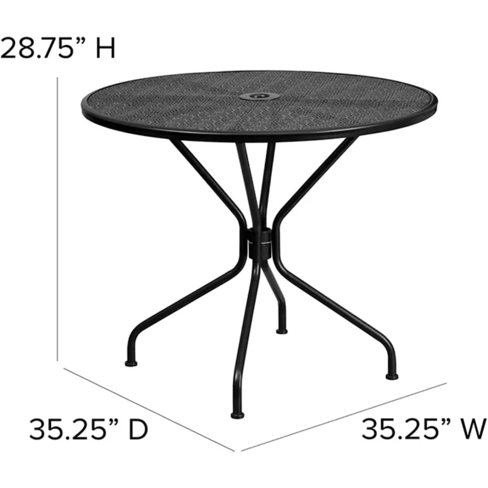 Outdoor Table, Excellent Rust and Corrosion Resistance, Weather-resistant Properties, Patio Table