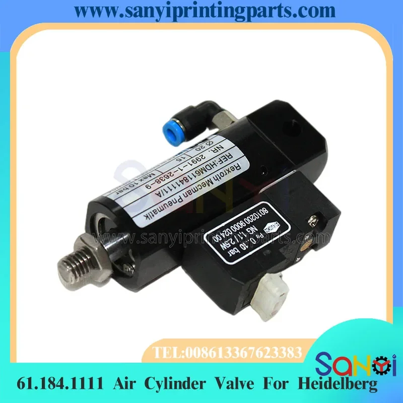 Best Quality 61.184.1111 Heidelberg Valve Unit Air Cylinder For SM102 CD102 Machine Replacement Parts