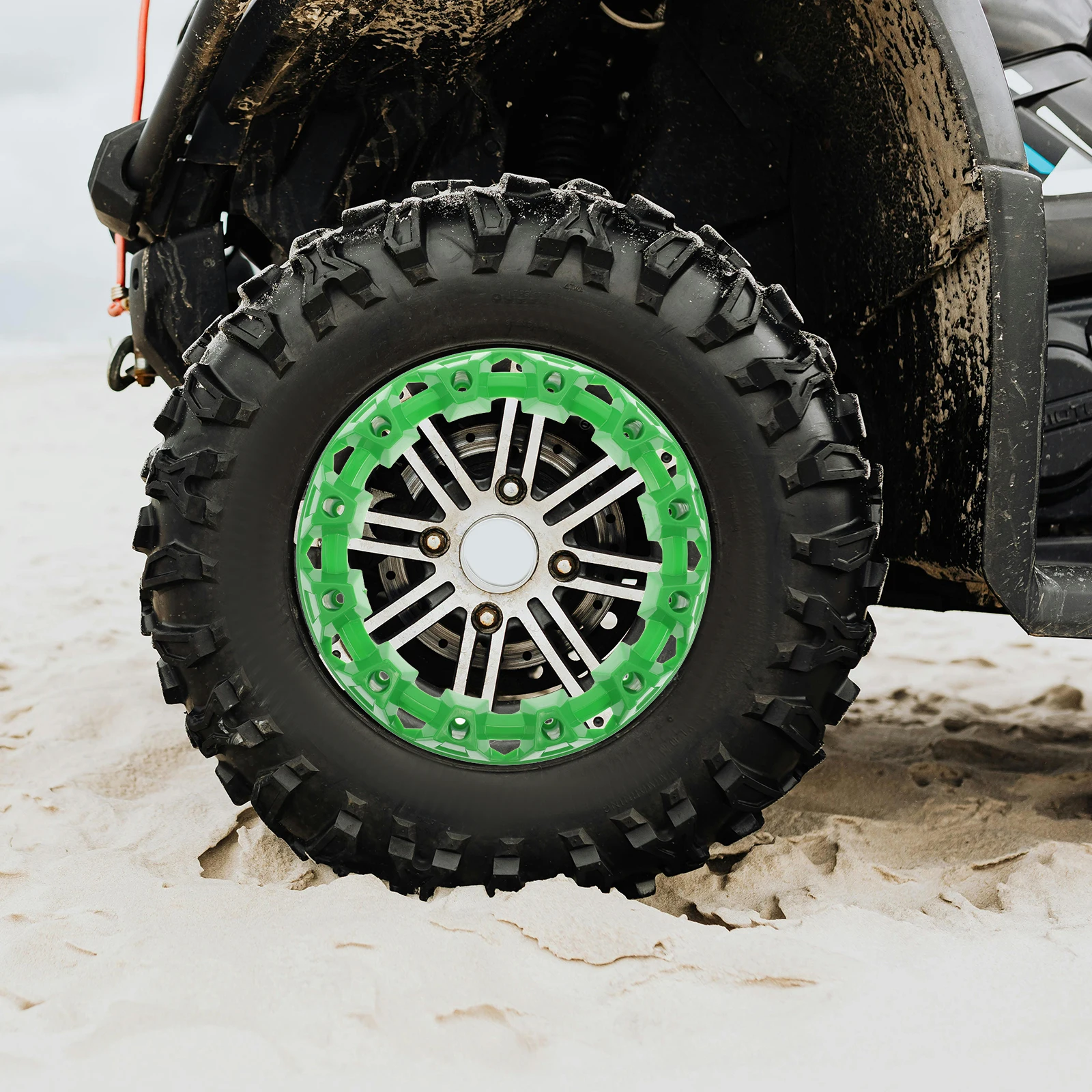 

10 Inch Wheel Hub Cover Durable Plastic Rim Protection Atv Rim Accessories Cap Decoration Enhancements Car Accessories