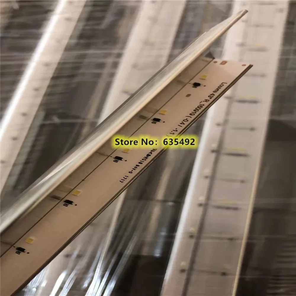 شريط إضاءة خلفي LED لـ اللوفر 43 "L/R_ V6LF_430SFA_LED25 V6LF_430SFB_LED25 UE43K5100 UE43K5102 UE43K5103 UE43K5170 UE43K5179