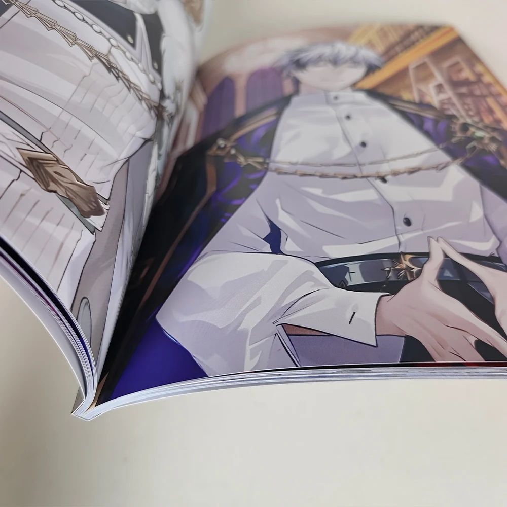 Ikemen Villains: The Evil Love Blooming In The Dark Art Collection Book Illustrations Artwork Album Art Book Poster Postcards B5