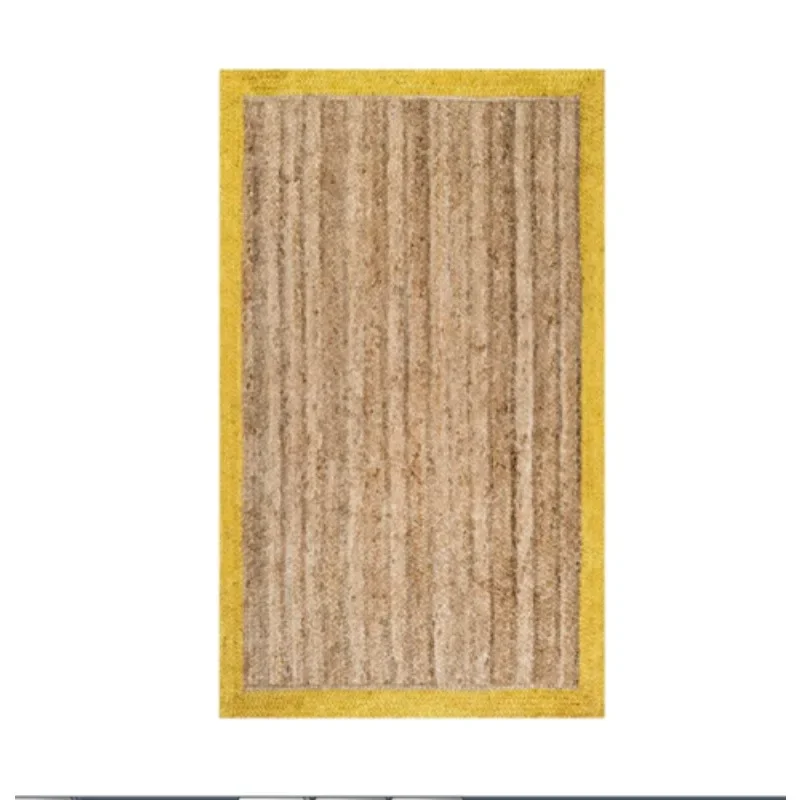 

Rug 100% Jute Runner Braided Handmade Reversible Carpet Modern Rustic Area Rugs