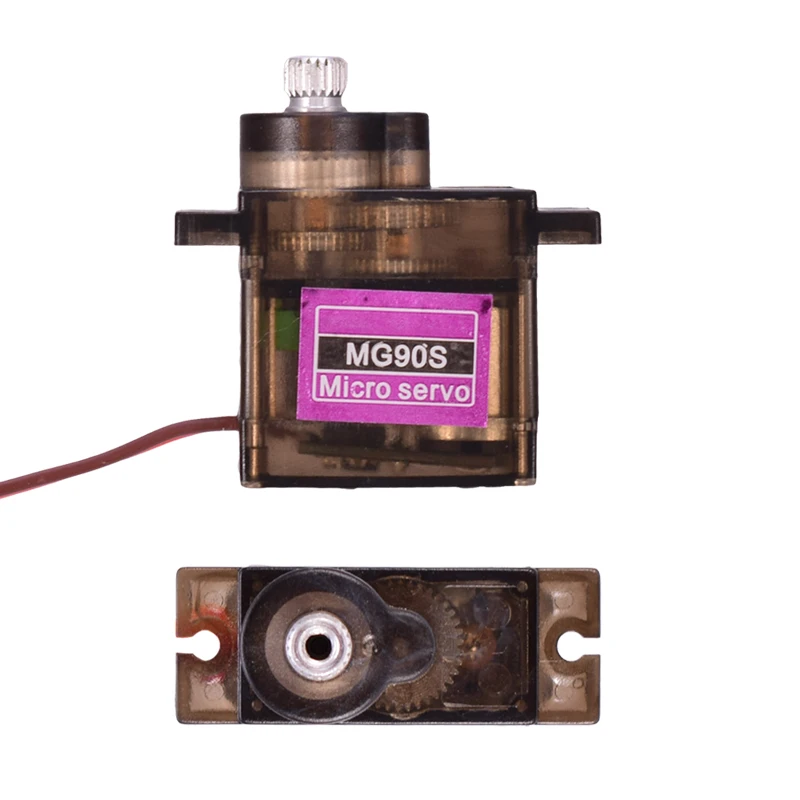 MG995 MG996r SG90 9g MG90s Metal/Plastic Gear 180 Degree Micro Servo Motor Set for RC Plane Fixed wing Aircraft model telecontro image 3
