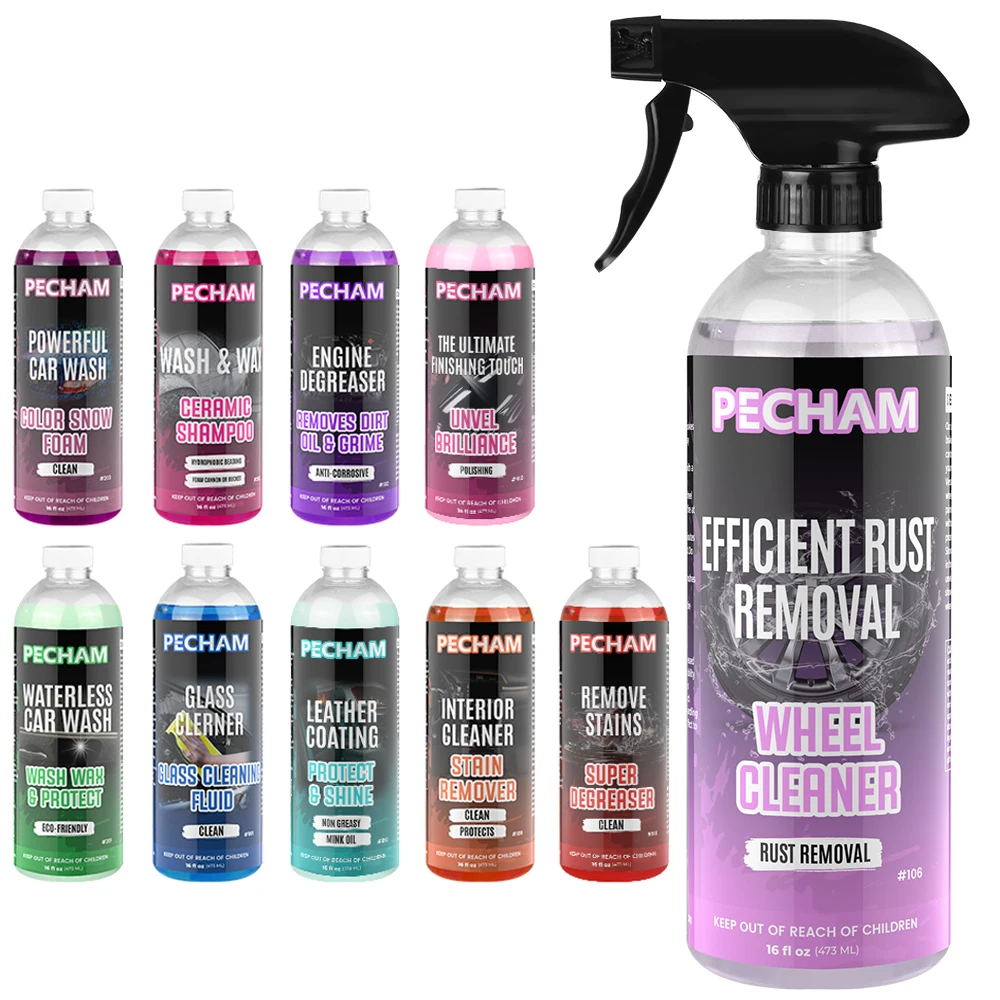 PECHAM Car Cleaning Foam Large Capacity High Concentration Super Foam Car Wash Liquid Auto Washing Car Exterior Wash Supplies