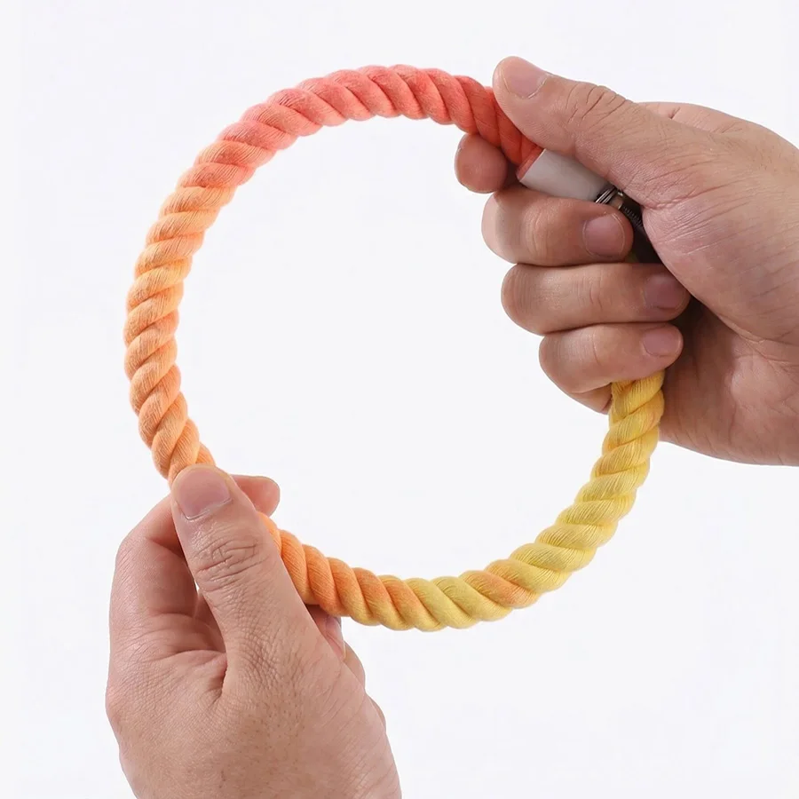 Cuerda de algodón para loro, periquito y ninfa – Juguete interactivo resistente - imagen 5