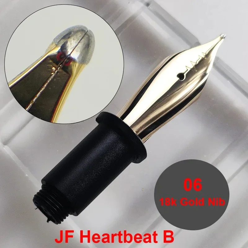 WingSung  Large N0.9 18K Gold Nib 930 Fountain Pen Standard Heartbeat JF F/M/B Nib Grip Section for WingSung Gift Accessories