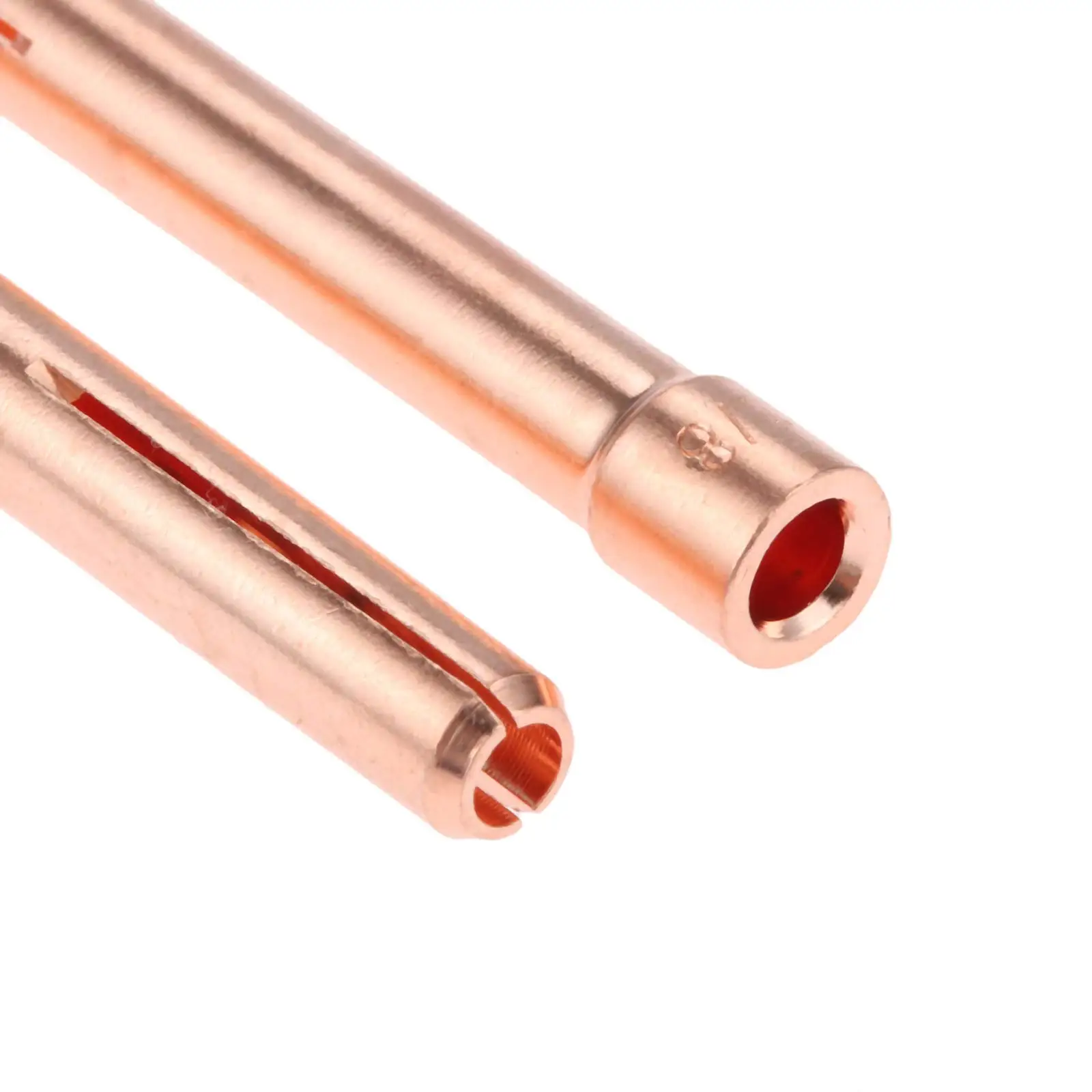 Imagem -05 - Tungstênio Elétrodo Collet Tig Tocha Consumíveis Collet para Wp17 Wp18 Wp26 Tig Tocha 1.6 2.0 2.4 3.2 mm de