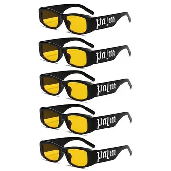 3/5 副裝歐美設計師新款時尚小框方形男女墨鏡 10 最佳銷售 棕櫚天使眼鏡 - №5