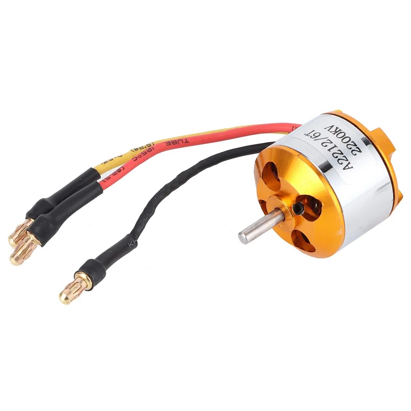 DELAM-2212 KV2200 모터+40A 브러시리스 ESC XT60 RC 모터 ESC 세트 (금속+플라스틱 RC 모터 ESC 세트 포함) 드론 헬리콥터용
