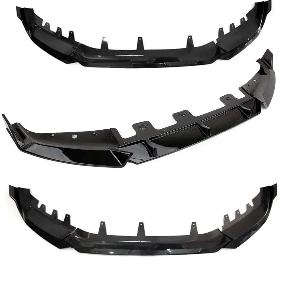 Three Stage Front Lip Splitter Spoiler Side Lower Splitters Body Kit For BMW X1 U11 2023