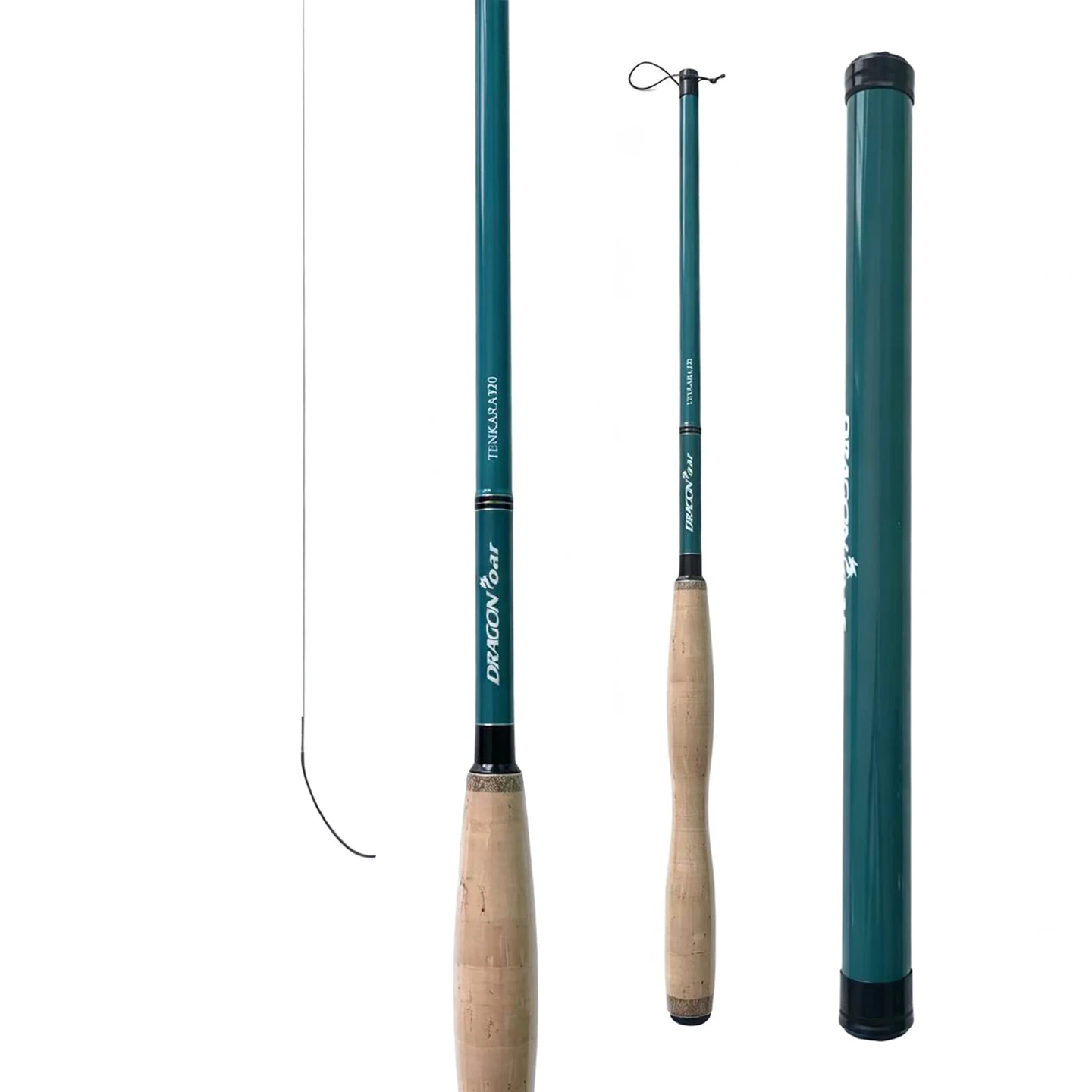 

NOONROO 10’6FT 6:4 8S 49.5cm Telescoping Tenkara Gradient Color Fly Fishing Rod IM10 Fast Action 8 Segments Fly Rod