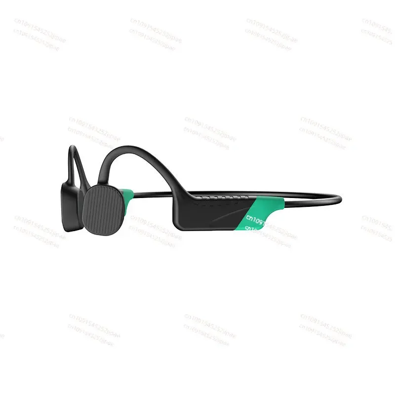 Bone Conduction Teaching Education Headphones, Swimming Training Headphones, True Wireless Waterproof Professional Diving Coach