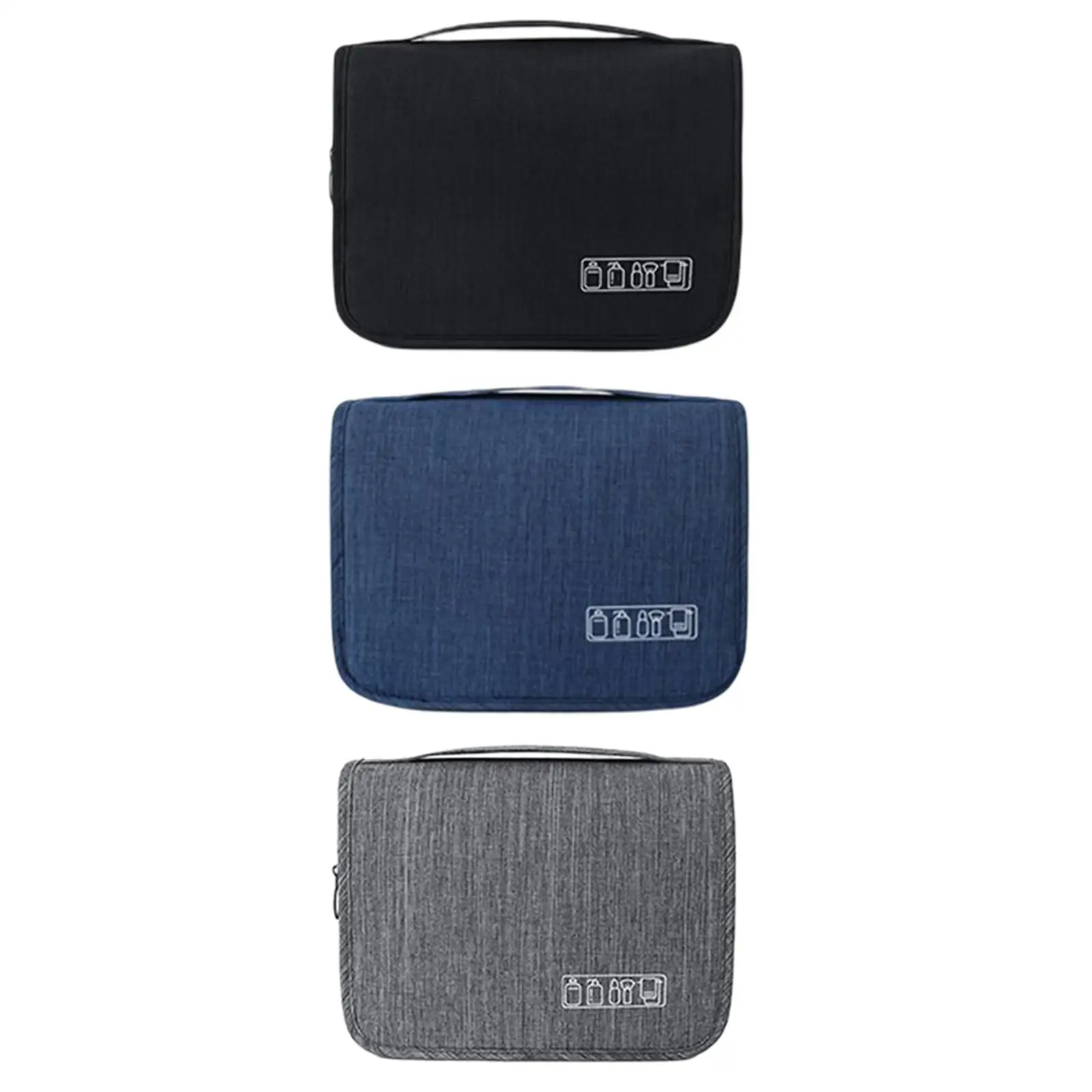 Cosmetics Bag Case Shower Organizer Kit Toiletry Bag for Bathroom Toiletries