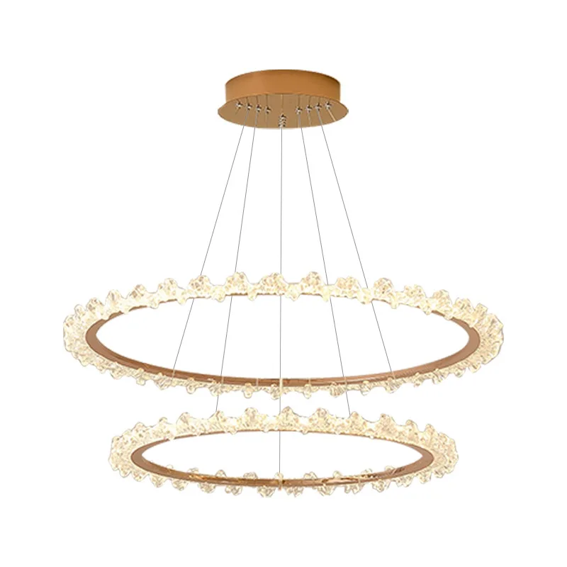 

Living room chandelier modern simple atmosphere Nordic light luxury dining table lamps Internet celebrity new bar restaurant