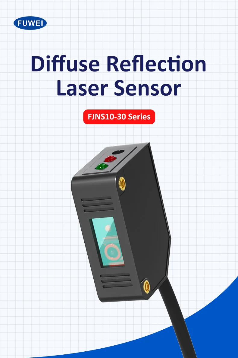 FJNS10-30NF-C Erkennungsabstand 300 mm Photoelektrischer Infrarotsensor Schalter Entfernungsmessung Lasersensoren – Detail 1