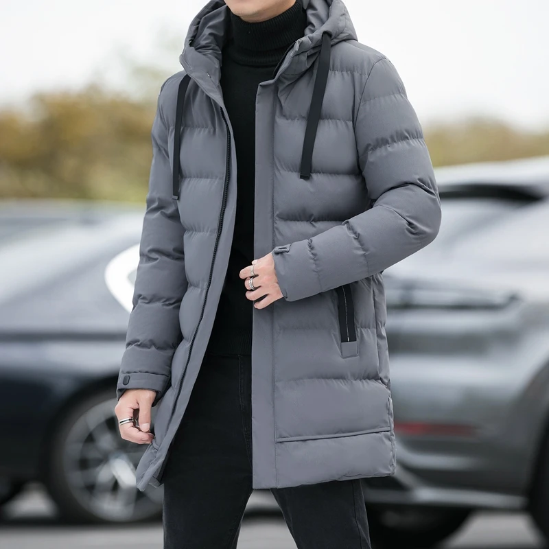 

Winter Men Casual Warm Padded Coat Thicken Male Coat Outerwear Jaquet Man Coat Men Casual Thicken Warm Hooded Parkas Men Jackets