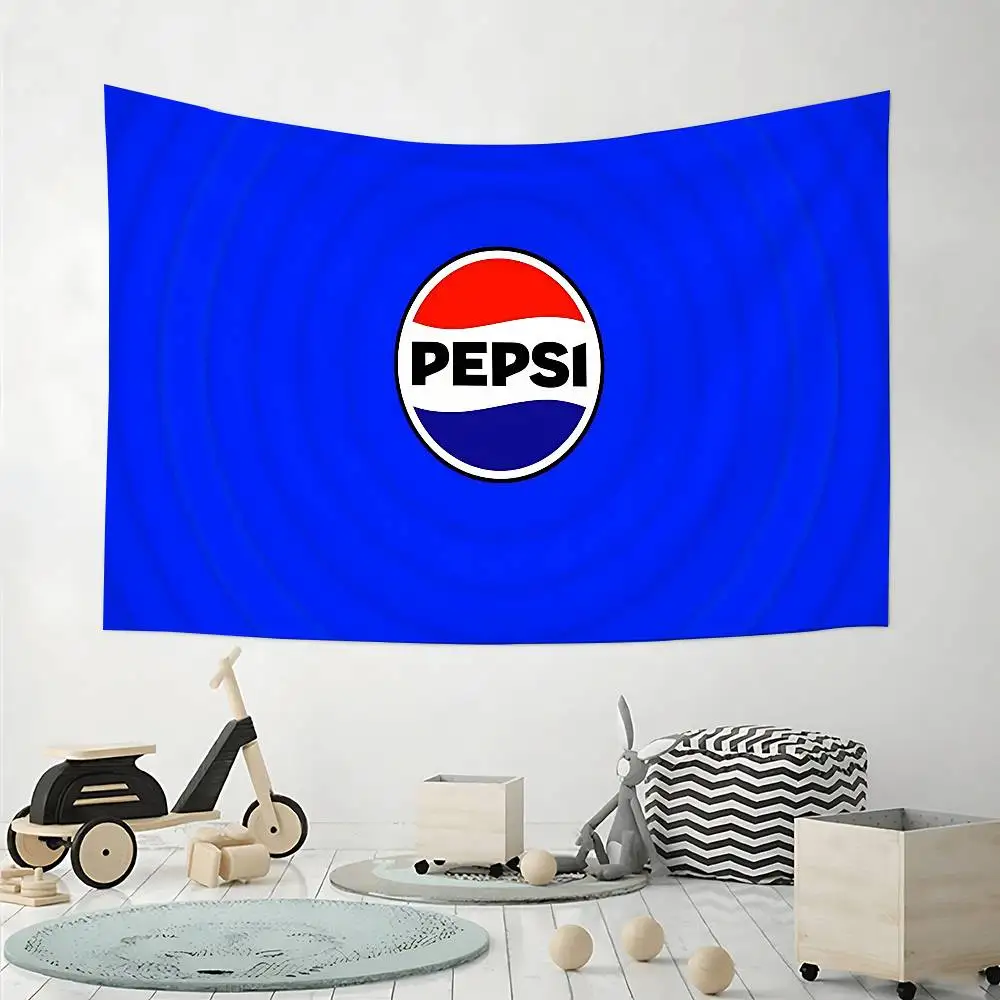 الرجعية I-Pepsi-S العلم أعلام غرفة ديكور الديكورات في الهواء الطلق عناصر شخصية أعلام لغرف النوم المنزل مضحك