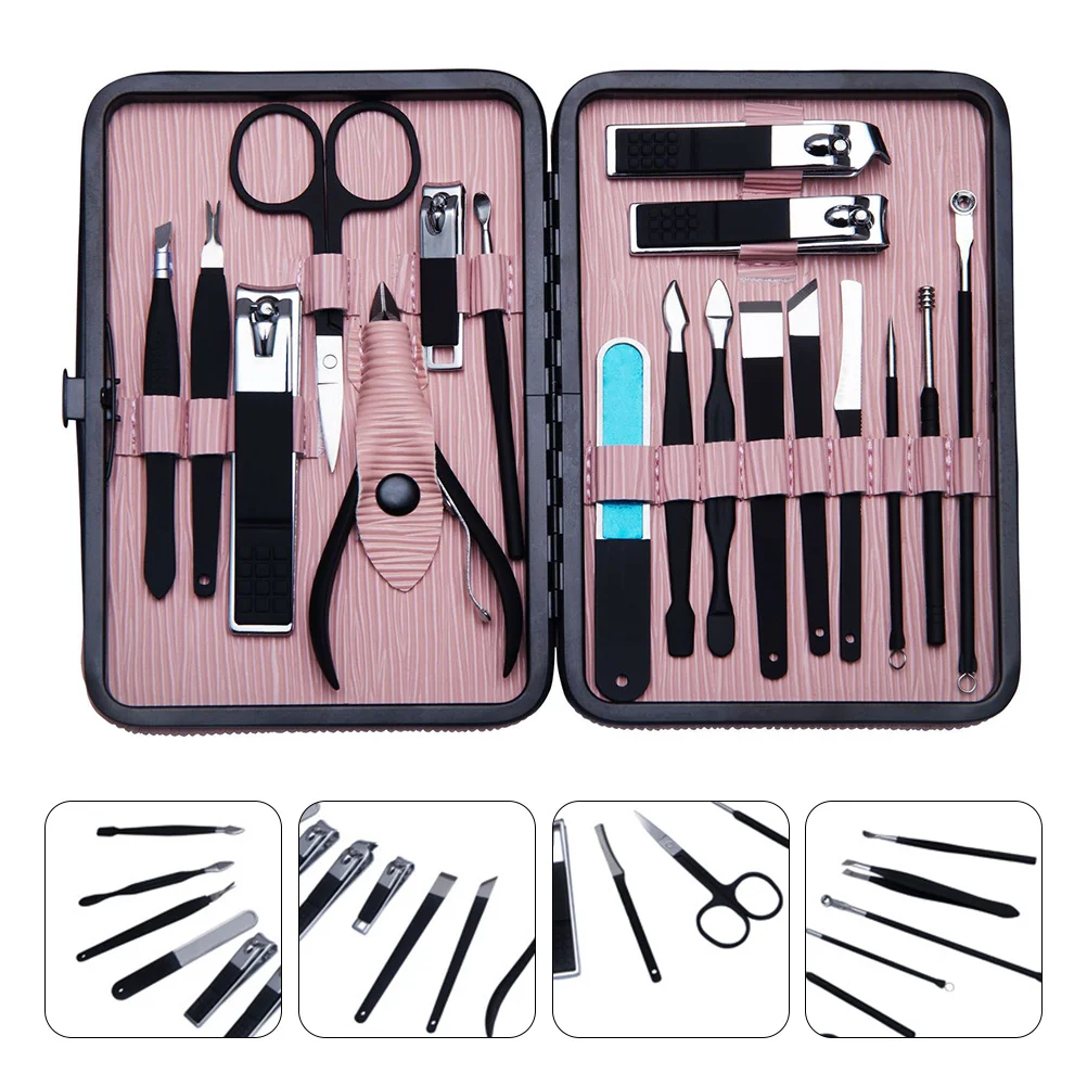 1Set Maniküre Kit Professionelle Pflege Werkzeuge Langlebig Nagel Clippers Pediküre Set Tragbare Fingernagel Trimmen Geschenk