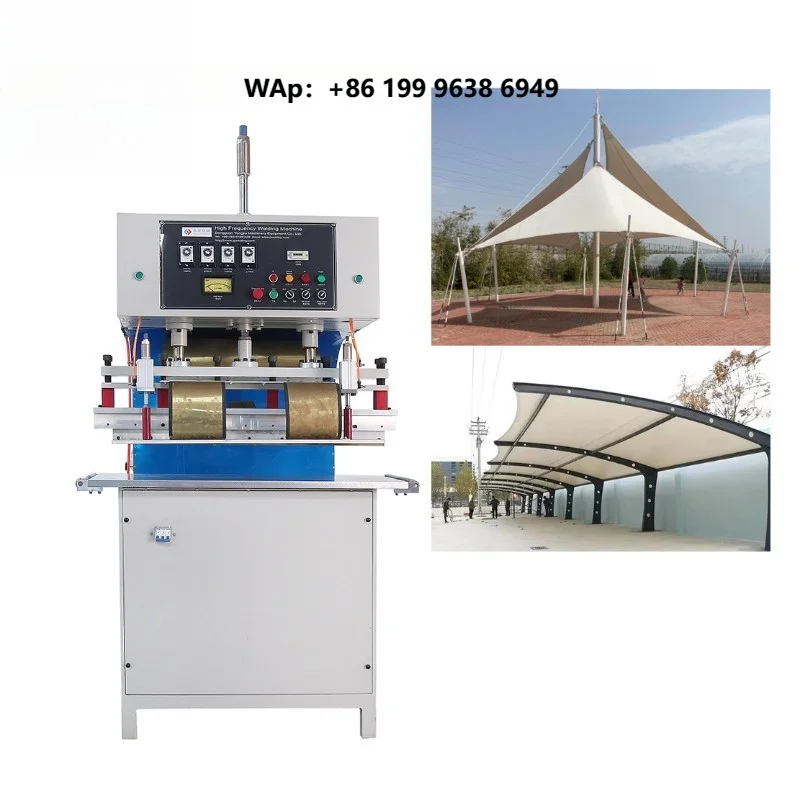 High Power HF PVC Laminated Fabric Welder Impulse Sealer 15KW High Frequency Welding Machine for Tents