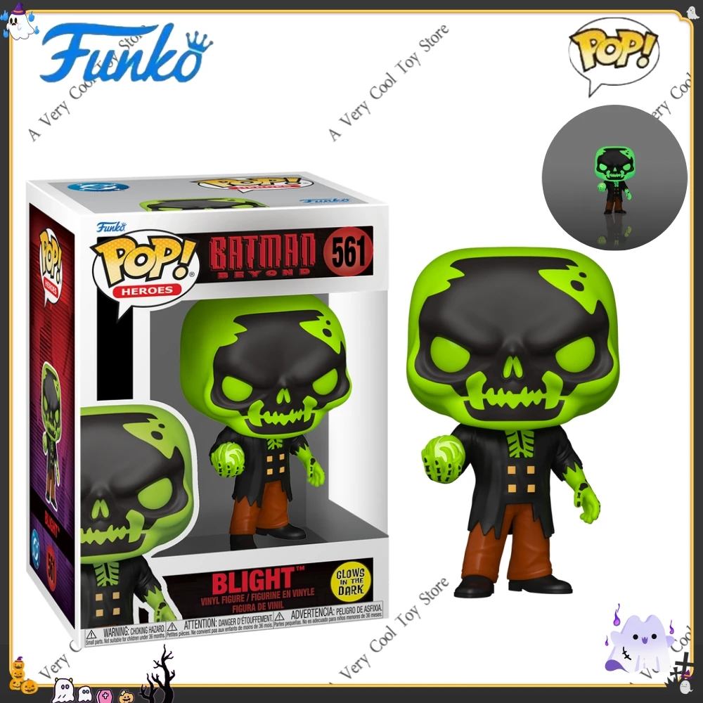 DC Comics Action Figures Terry McGinnis 560 Blight 561 (Glow) Figure FUNKO POP 3.8inch Figurine Limited Edition Toy Gift - Image 6