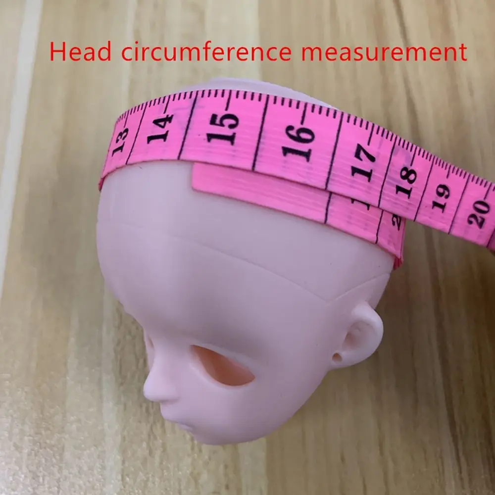 Peruka dla lalek wysoka dla lalek 1/6 BJD/SD 16,5-17,5CM obwód głowy temperatura włókno prosta fala krótkie włosy peruka wymienna