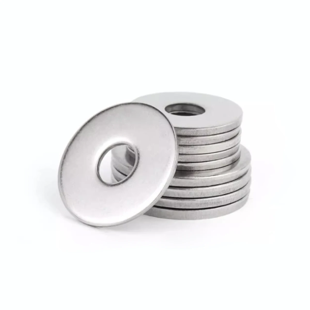 304 Stainless Steel Gasket Circular Metal Screw Flat Washer Ultra-Thin Meson Inner Diameter8mm10mm