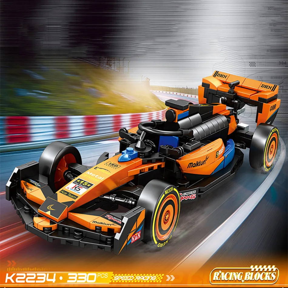 

Creative City Serie Racing Car Building Blocks Speed Sport Vehicle Model Bricks DIY Educational Toys For Boy Children Best Gifts