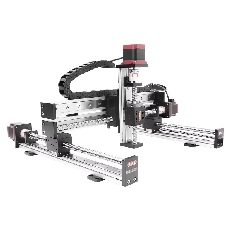 RXSN40XYZ-L Linear Module Xyz Gantry Electric CNC Precision Aluminum Profile Ball Screw Linear Guide 40mm Wide Linear