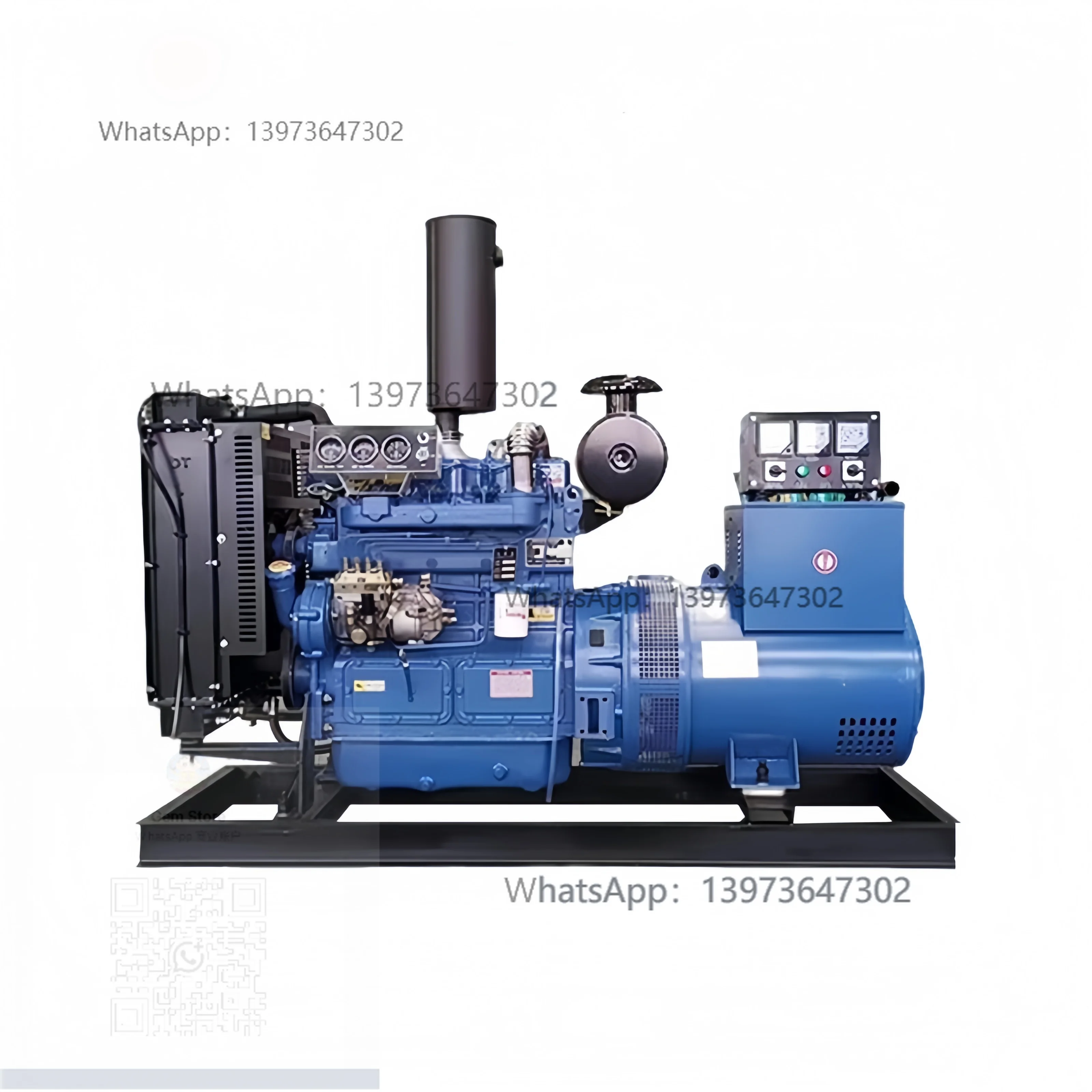 Generator Set Large 500/600/800kw Four Cylinder    Generator with Low Noise