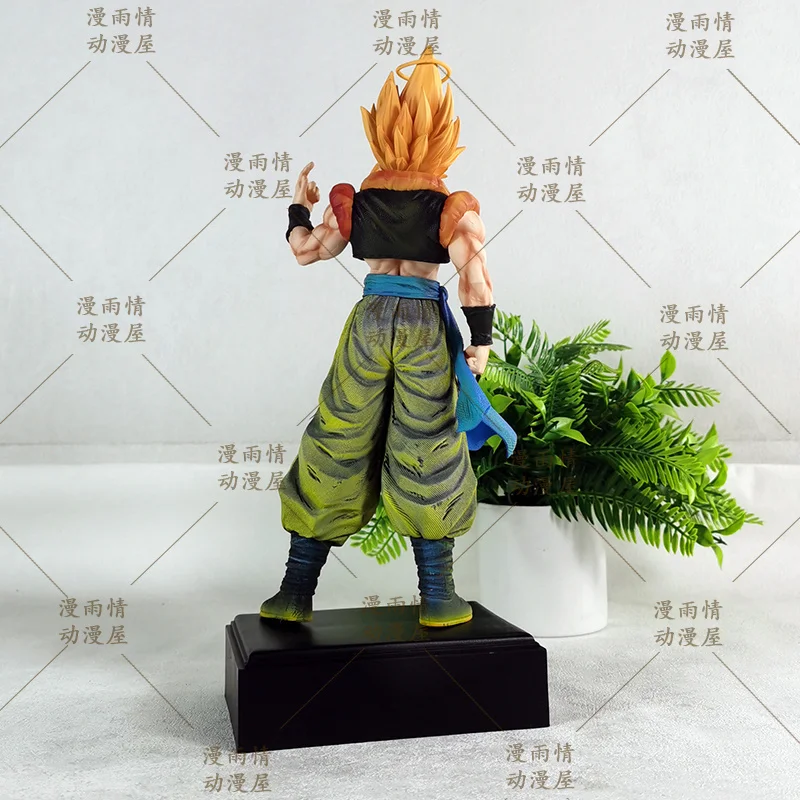 New Super Saiyan Gogeta Action Figure Dragon Ball Z Anime Pvc Model Statue Collection Decoration Toy Gift - view 4