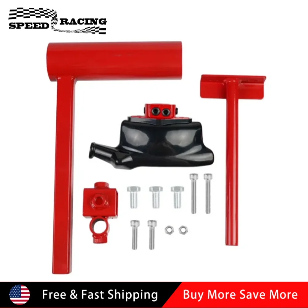 

1 Set Manual Tire Changer Duck Head Modification Welded Kit Tire Changer Machine Tool Red For Most Car Wheels