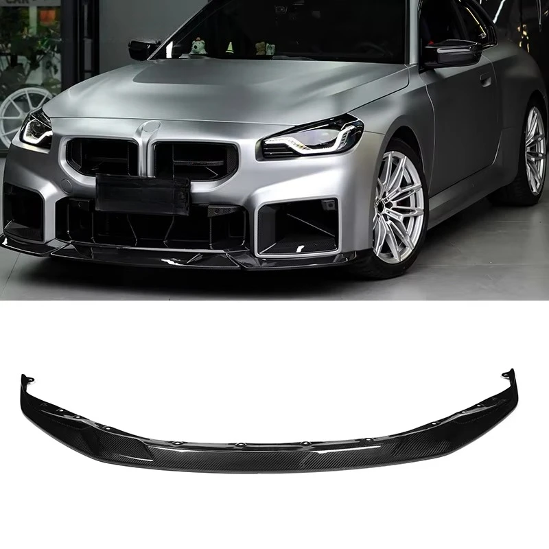 

Really Dry Carbon Fiber R44 Style Front Lip 1-Piece Front Bumper Lip New Condition for M2 G87 2023+