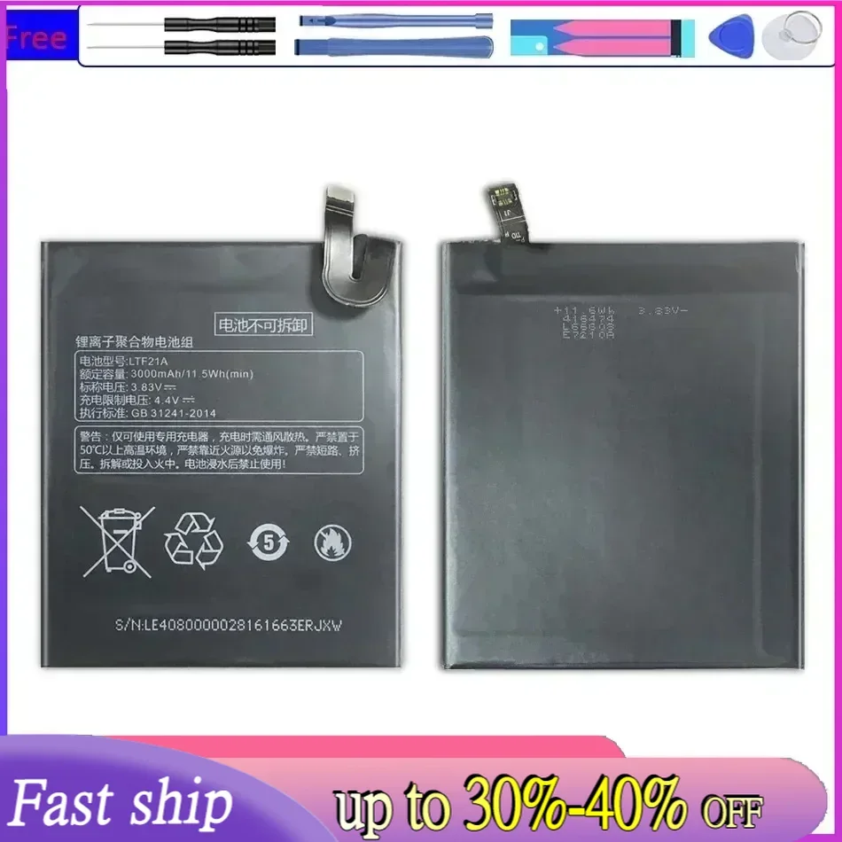 LTF21A For Leeco Letv Phone Le 2 X620 Lex620 / Le2 Pro X520 X527 Lex520 Lex527 Battery 3000Mah