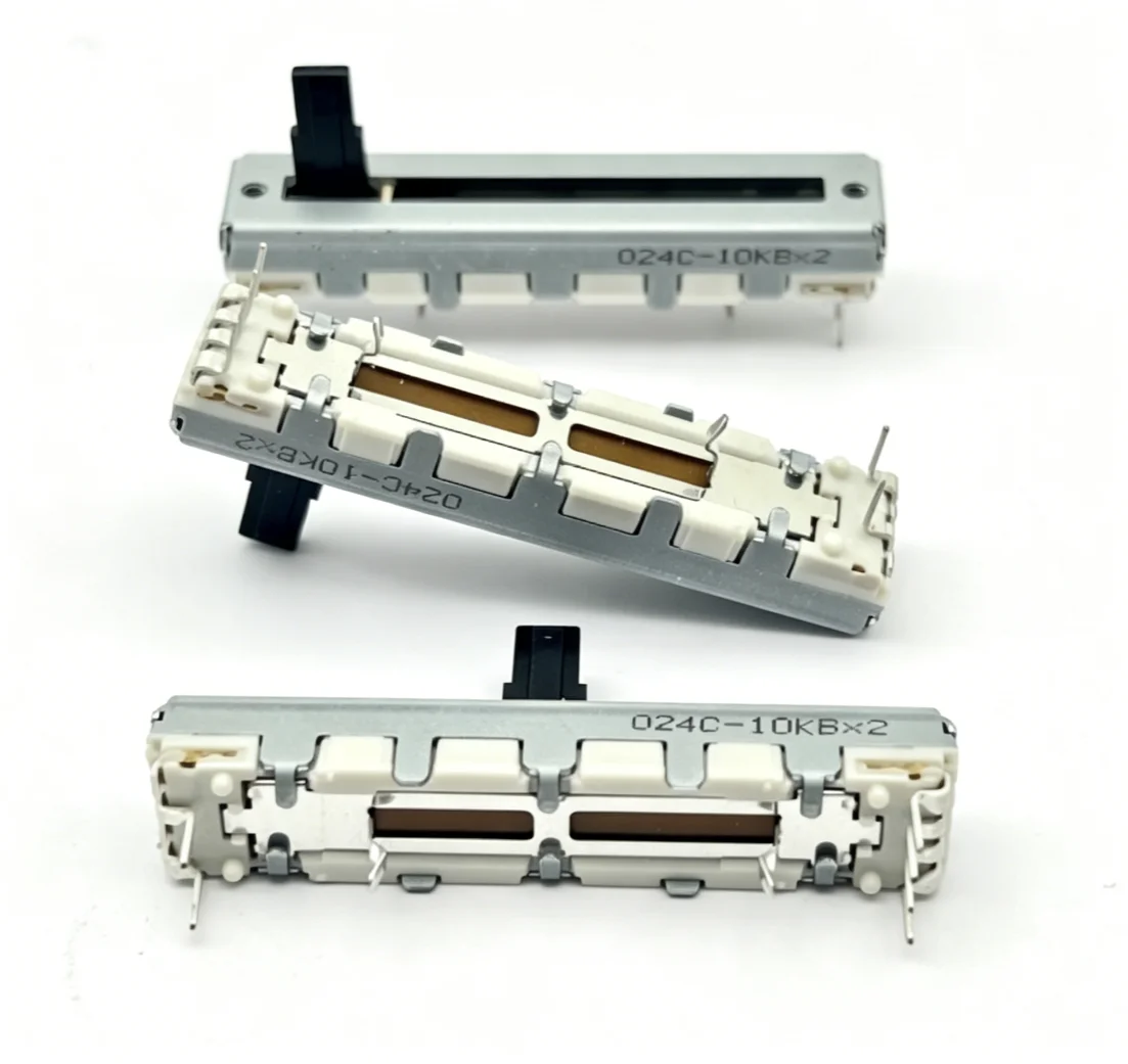 KORG PA500 PA800 4.5cm dual fader B10KX2 shaft length 10MM 1pcs