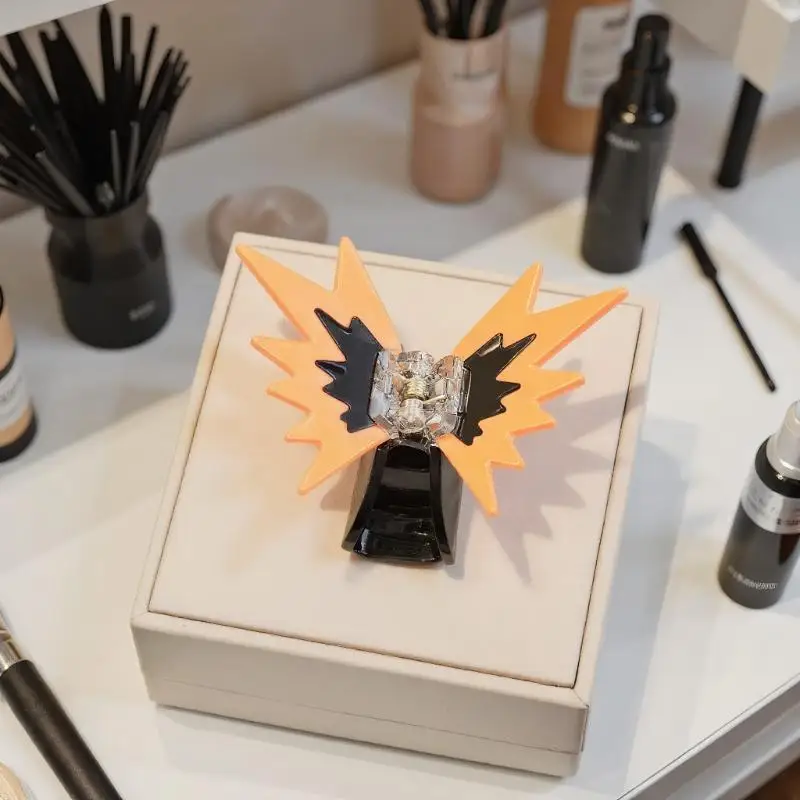 Für Mädchen Haar Klaue Elegante Kontrast Farbe Haar Clip Frauen Haar Zubehör Koreanische Acryl Spleißen Schmetterling Haar Greifen ﻿