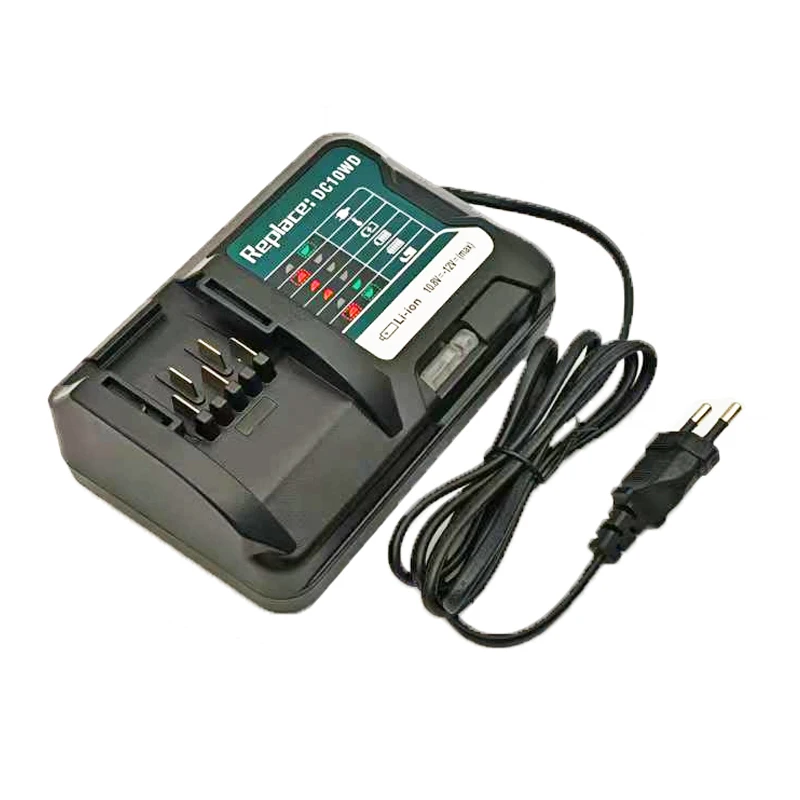 

Power Tool Parts Accessories DC10WD For Makita 10.8V 12V Lithium Battery Charger BL1016 BL1021B BL1041B Li-ion Battery Case Pack