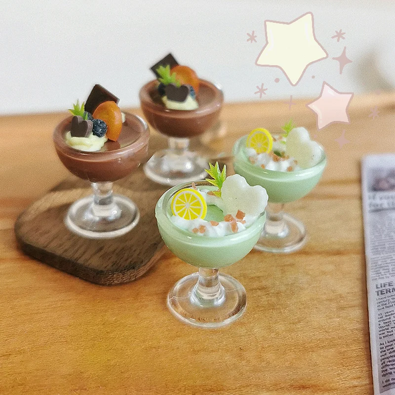 [TJ] 1/12 maison de poupée Simulation boisson tasse de boisson ornements pour Bar boissons décoration poupées maison accessoires semblant jouer jouets