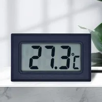 Waterproof Digital Thermometer with LCD Display Portable Temperature Sensor for Car Fish Tank and Refrigerator Use