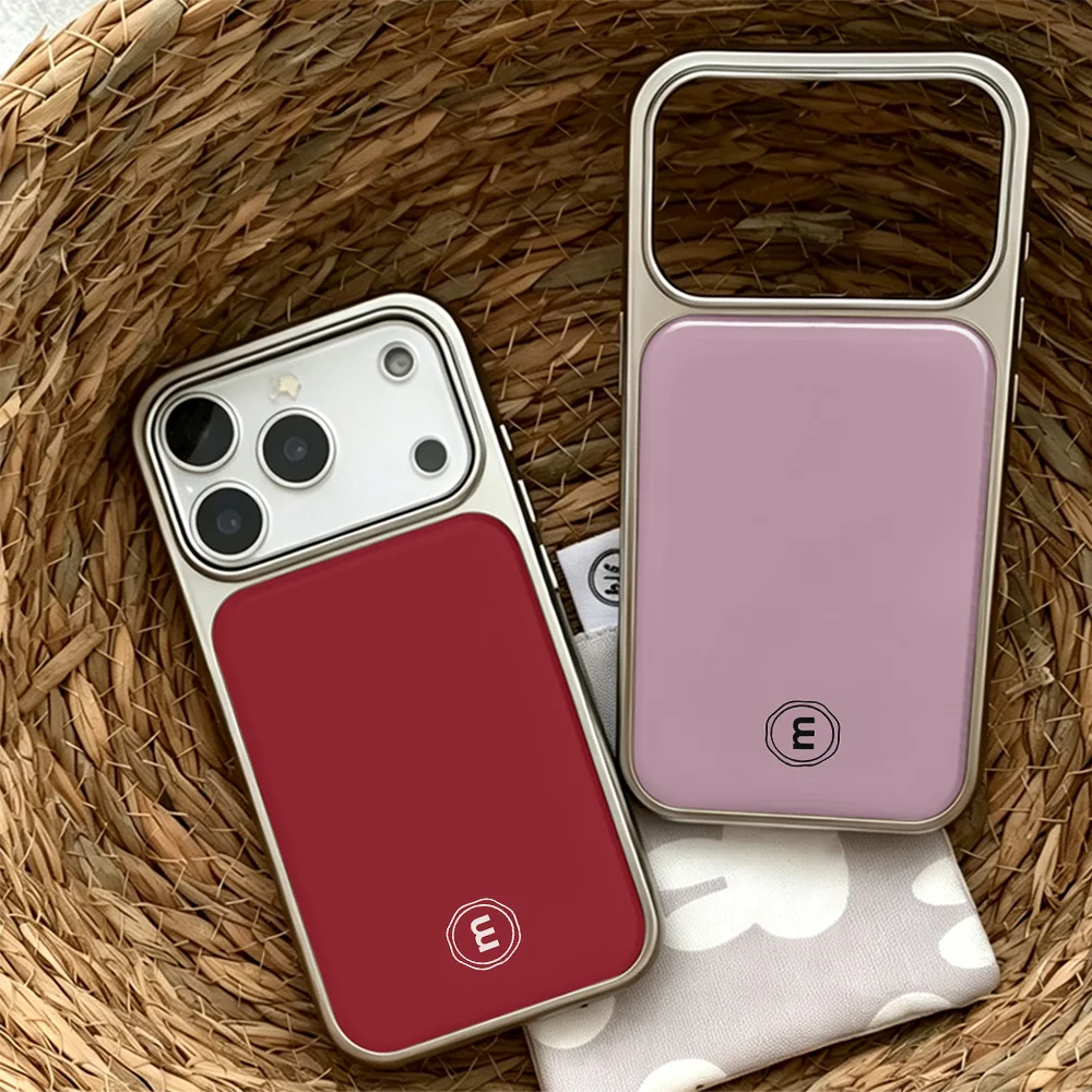Modische Kunst-Handyhülle in Unifarben für iPhone 17 16 15 14 13 12 11 Air Pro Max Plus Luxuriöse Transparente Weiche Rückabdeckung