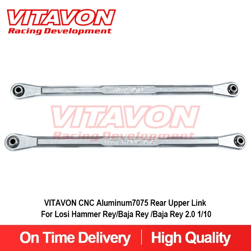 

VITAVON CNC Alu 7075 Rear Upper Link For Losi Hammer Rey/ Baja Rey/Baja Rey 2.0 1:10