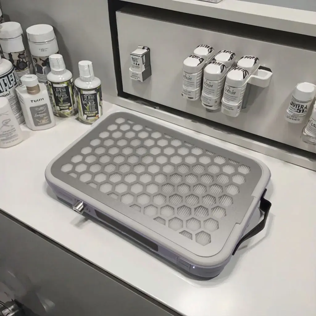 

Nail Dust Collector - Dual Turbo Professional Nail Tech Vacuum