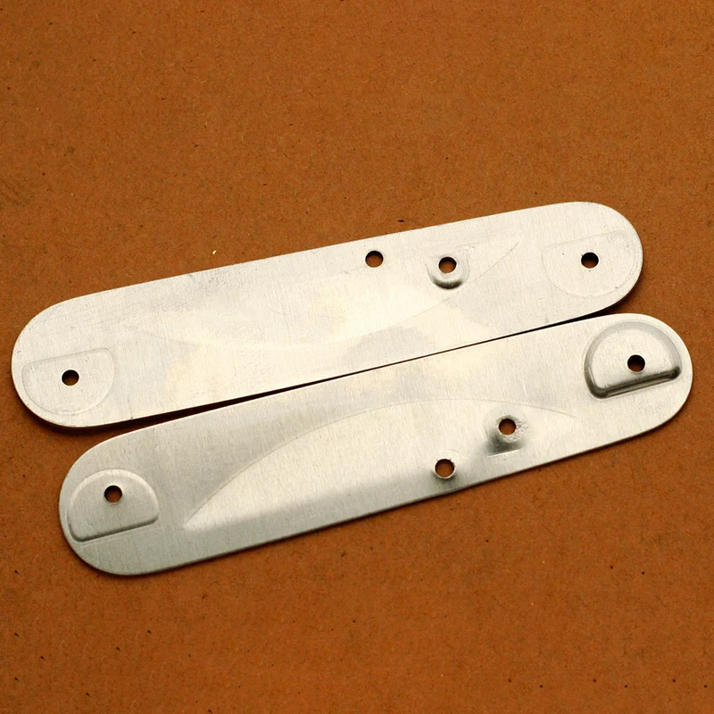 1 Pair Knife Original Replace Part Aluminum Liners Back Spacer Board For 84MM VICTORINOX Swiss Army Bantam Recruit Knives