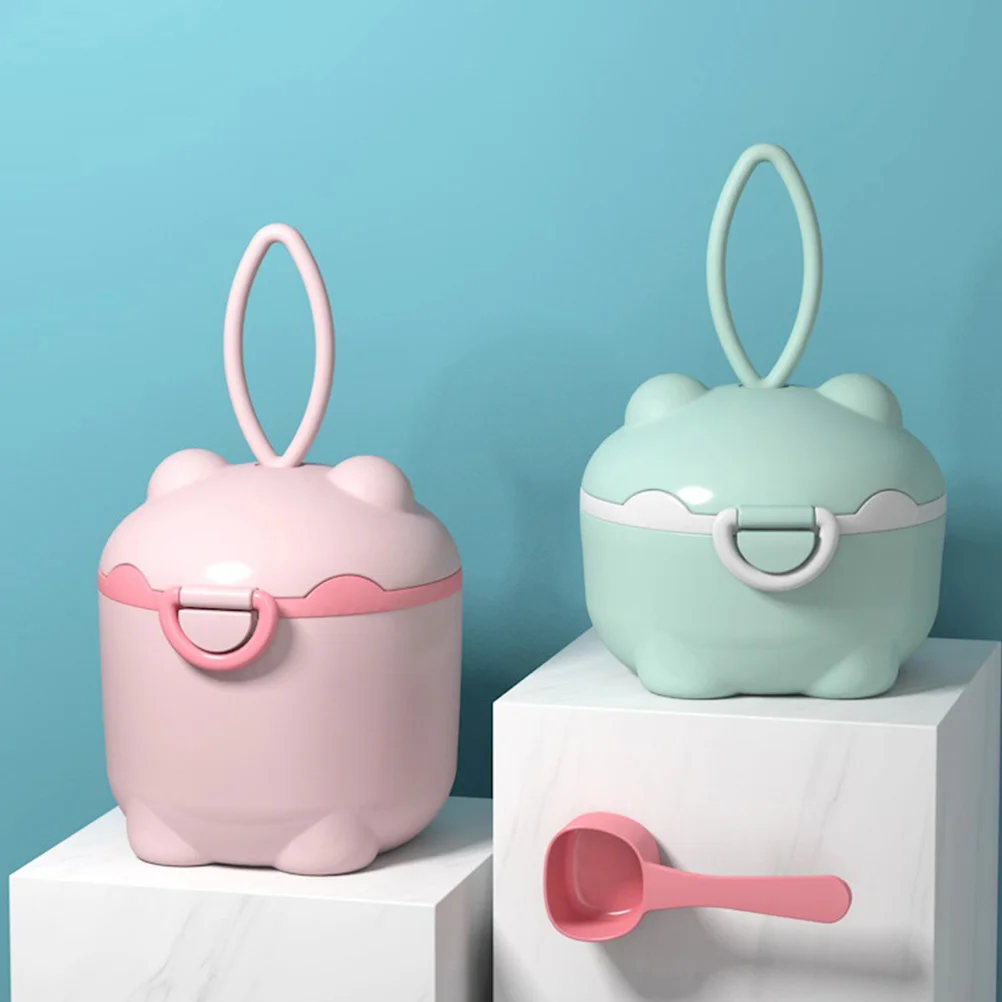 

Portable Milk Powder Box Food Grade PP Compact Baby Formula Dispenser Leak Proof Storage Feeding Container Milk Powder Container