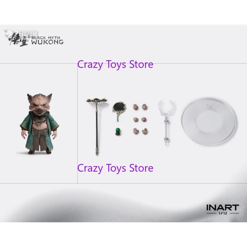 

В наличии 24-часовая доставка INART Black Myth: Wukong Zhu Bajie 1/12, экшн-фигурка, коллекция игрушек, подарок с коробкой