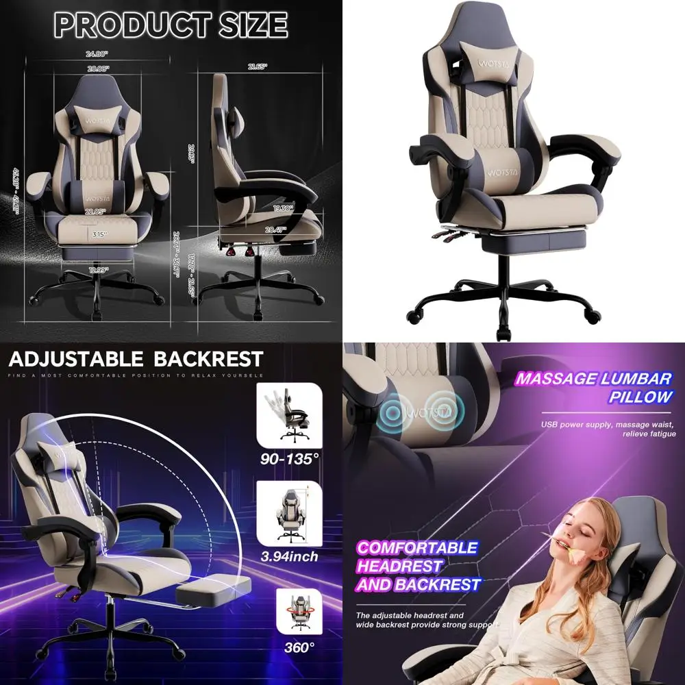 Ergonomic Pvc Leath… - image