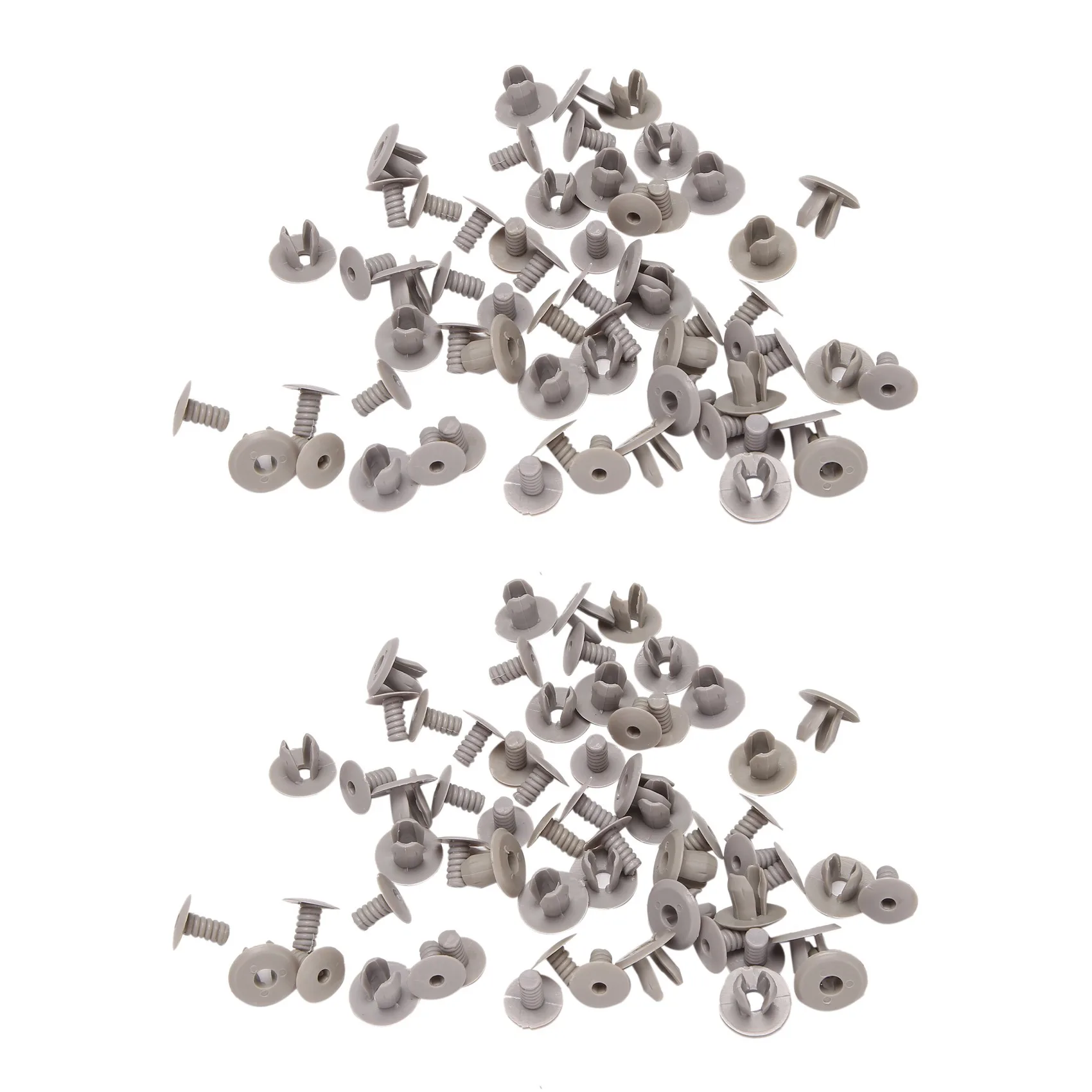 200X For T4 T5 Transporter Eurovan Dark Grey Trim Panel Lining Clips