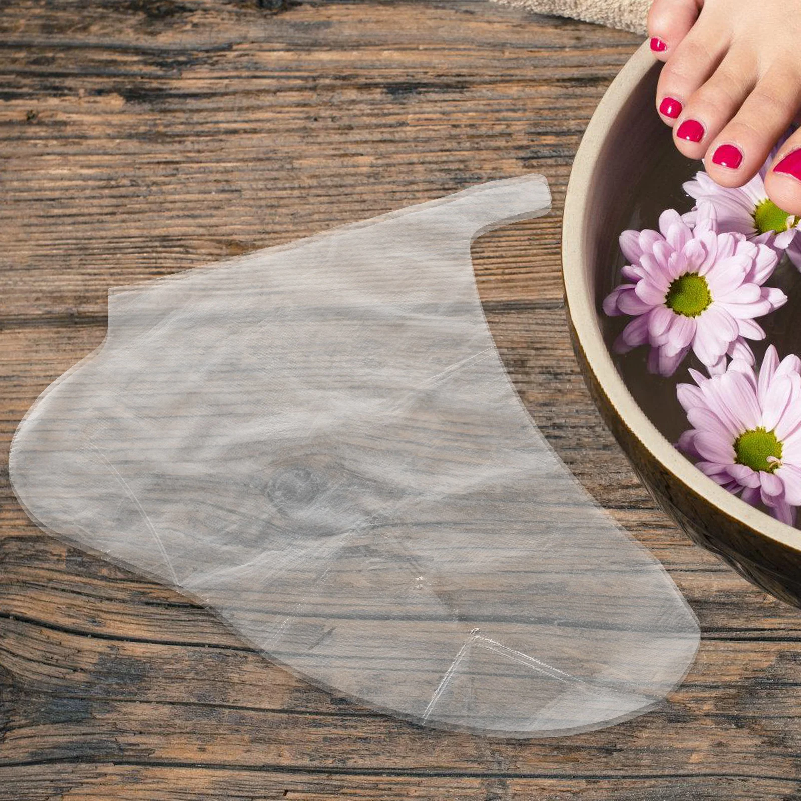 Waterproof Foot Covers Feet Waxer Bags Anti Slip Shoe Disposable Socks Moisturizer Moisturizing