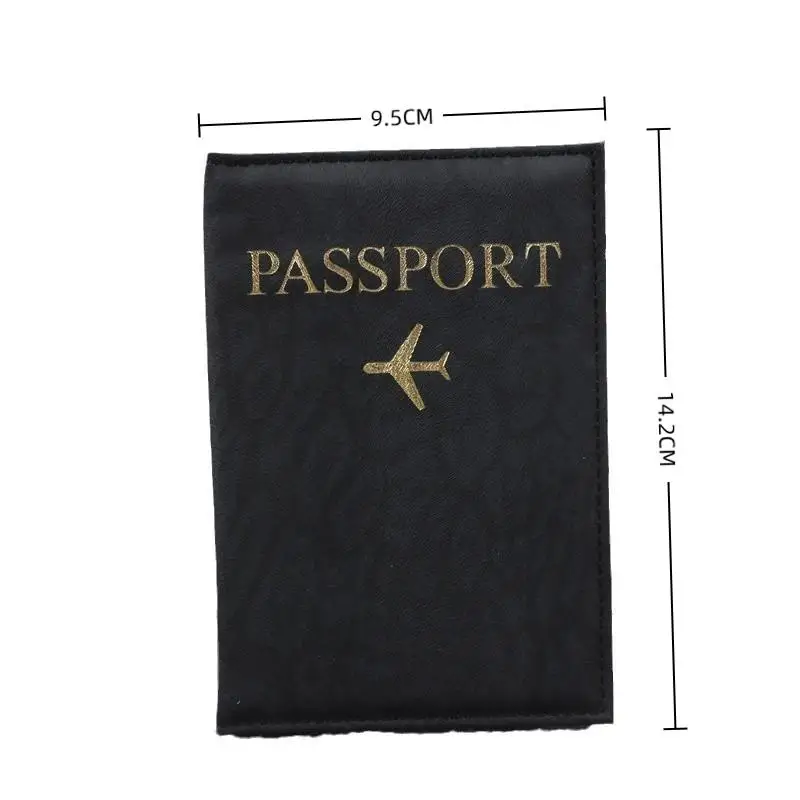 Passhülle aus PU-Leder für Damen und Herren – Organizer, Schutzhülle für Karten, Ausweisdokumente, Reisepasshülle, 1 Stück. – Detail 7