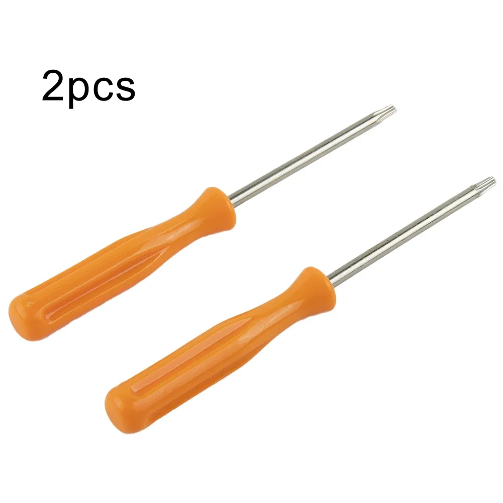 

Torx Screwdriver Orange/Silver Replacement Spare Parts Steel T6 T8 Tool 2pcs Accessories For Console Screwdriver