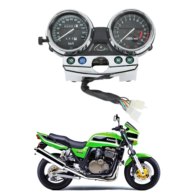 For Kawasaki ZRX1100 ZRX 1100 1994-2000 ZRX1200 ZRX 1200 2001-2008 2007 2006 Motorcycle Gauge Speedometer Tachometer